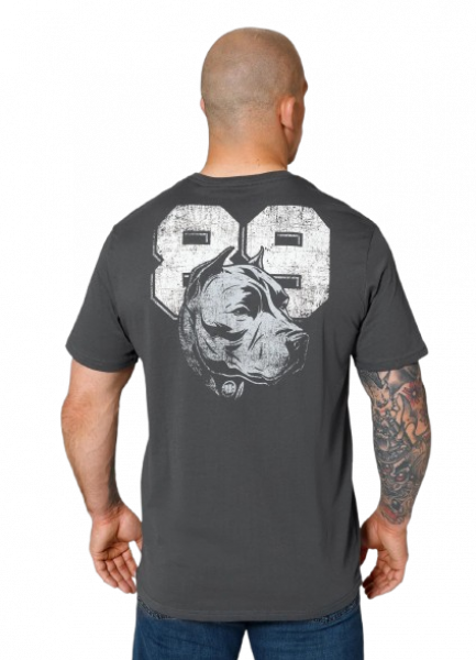 Pit Bull T-Shirt Dog 89 Graphit